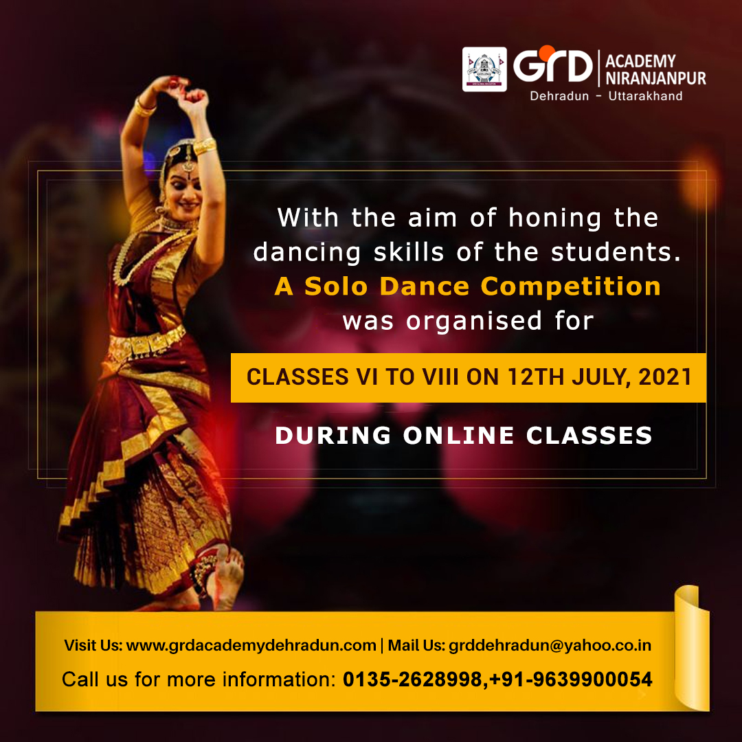 SOLO DANCE COMPETITION CLASSES 6 TO 8 GRD Academy Dehradun solo-dance-competition-classes-6-to-8-grd-academy-dehradun